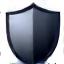A shield icon representing security